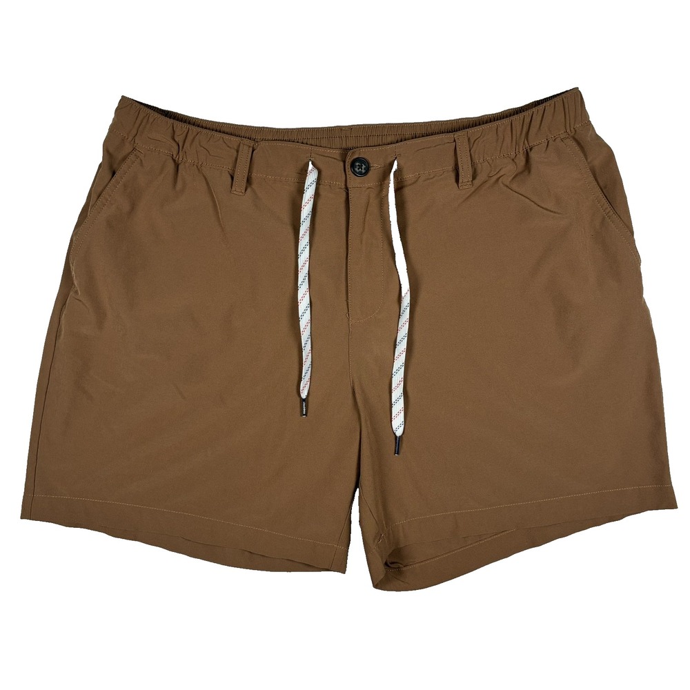Chubbies The Tahoes Everywhere Shorts 6" Brown 2XL Performance Stretch Active